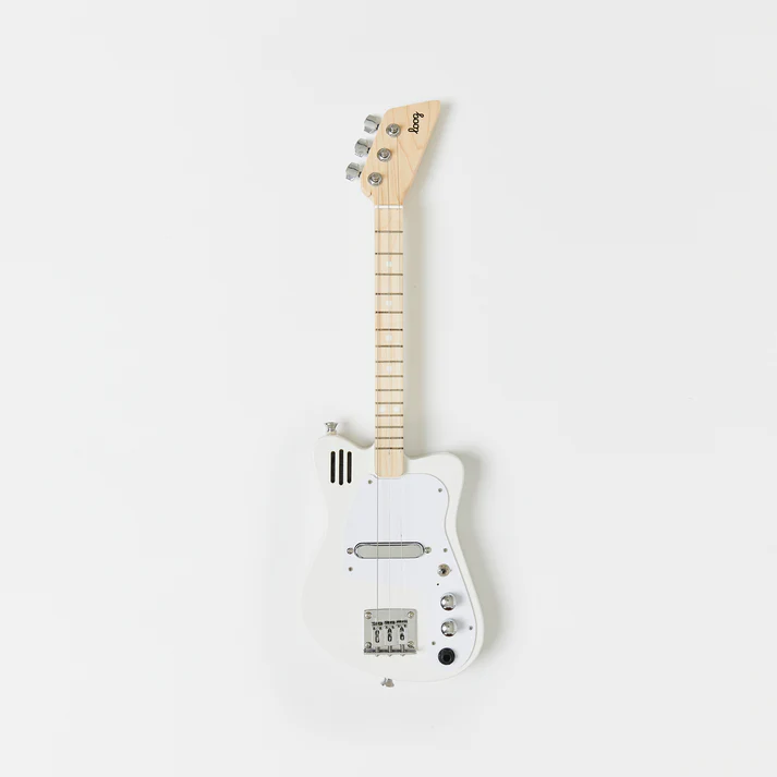 Loog Mini Electric Guitars - White Loog Mini Electric Guitars - White