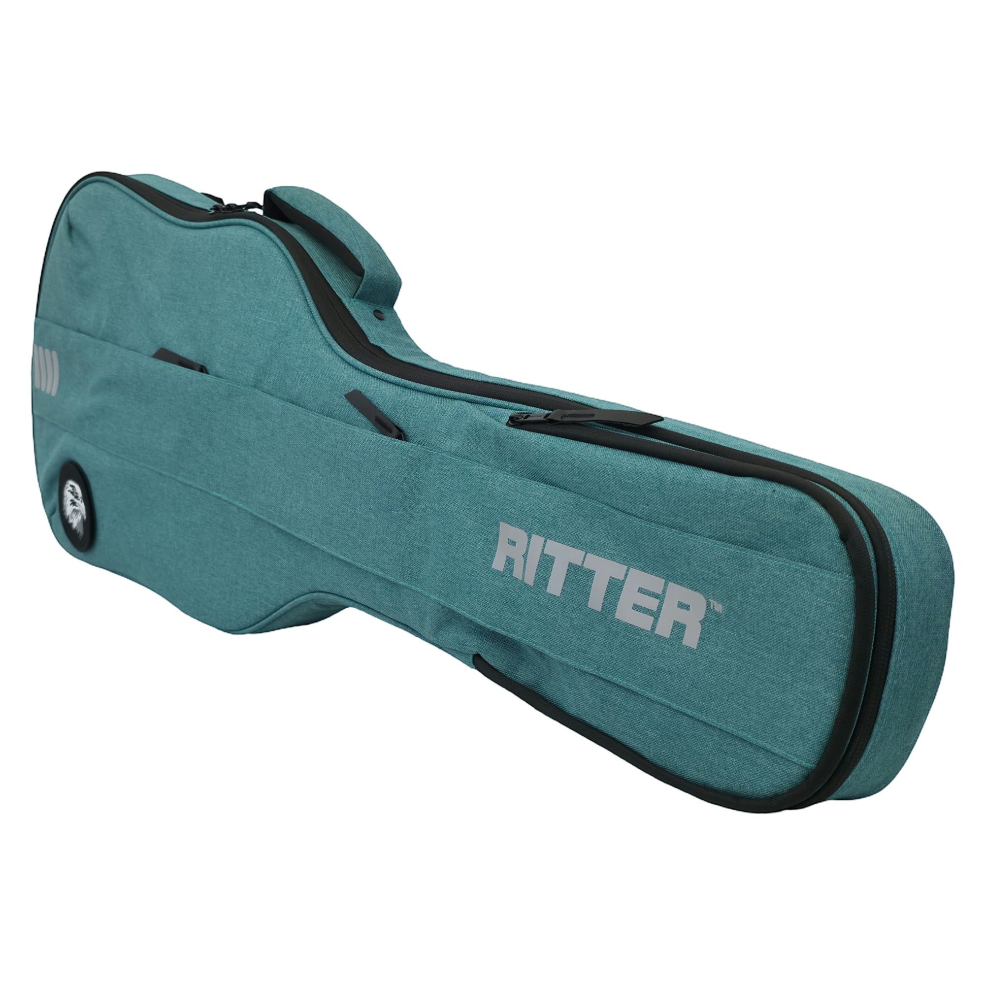 Ritter Gigbag Bern Les Paul Guitar, Aqua Green