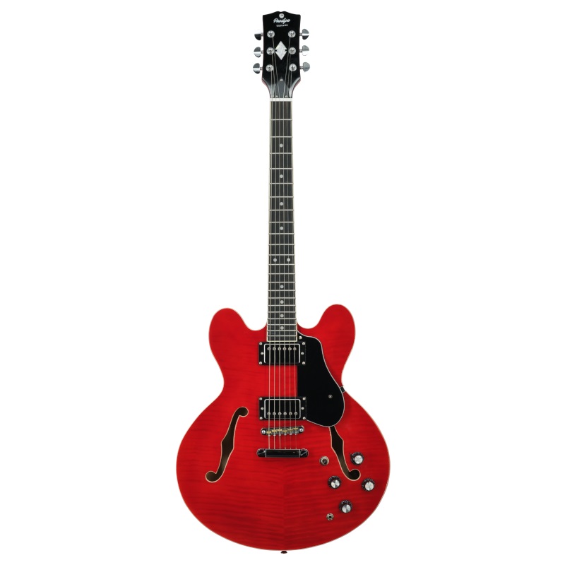 Prodipe Guitars Hollow Body HB85, cherry burst Prodipe Guitars Hollow Body HB85, cherry burst