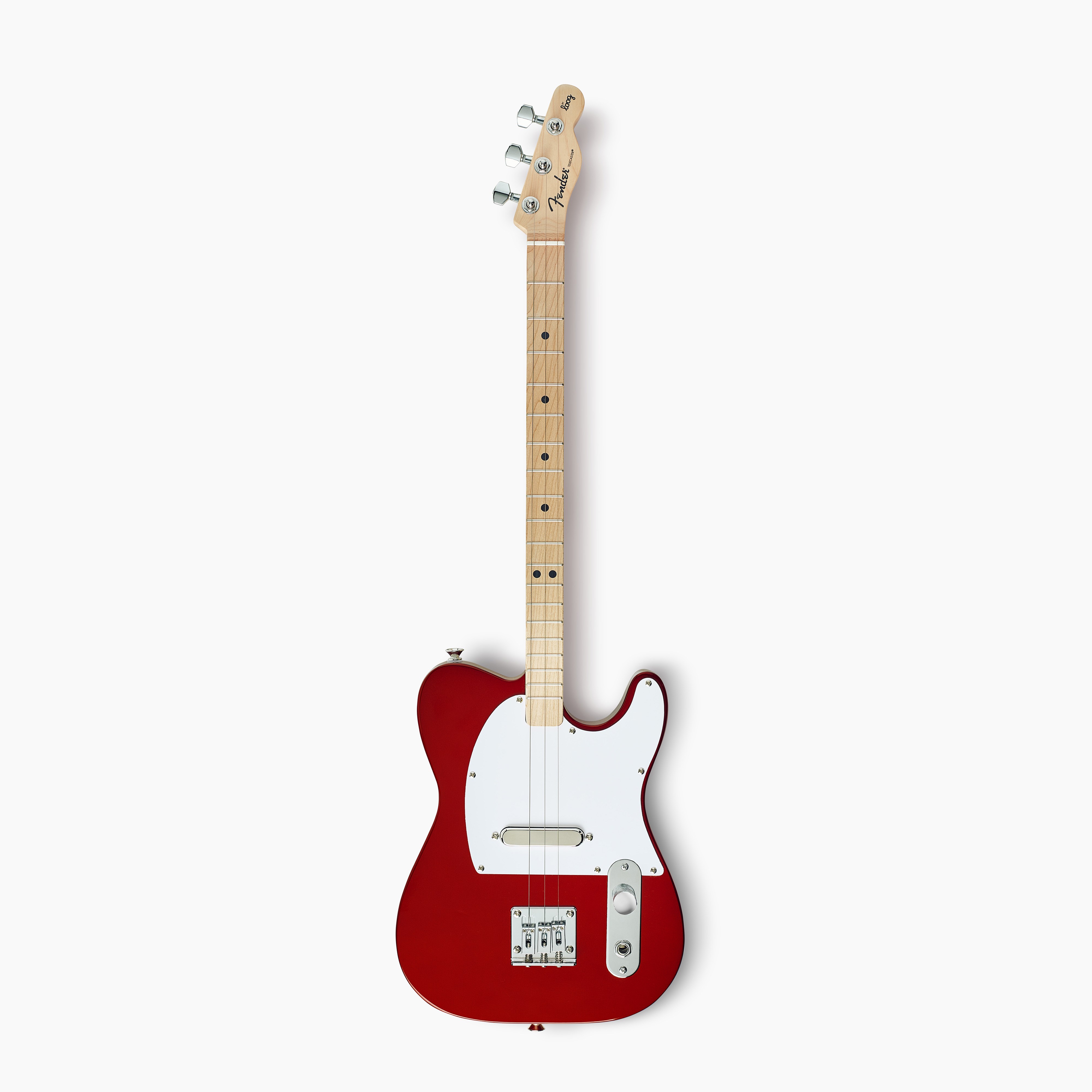 Fender X Loog Telecaster Electric Guitar, candy apple red