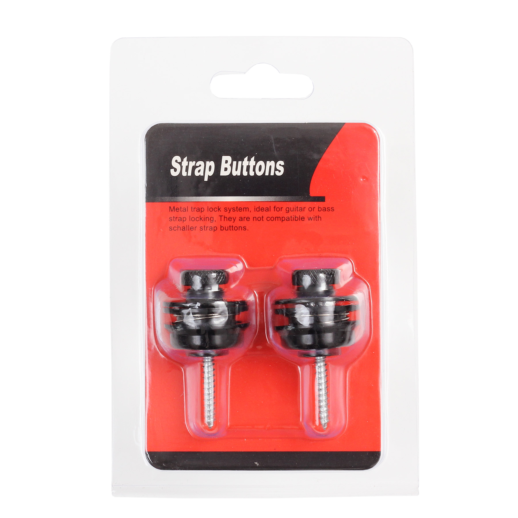 Guitar lock pins, schwarz Guitar lock pins, schwarz