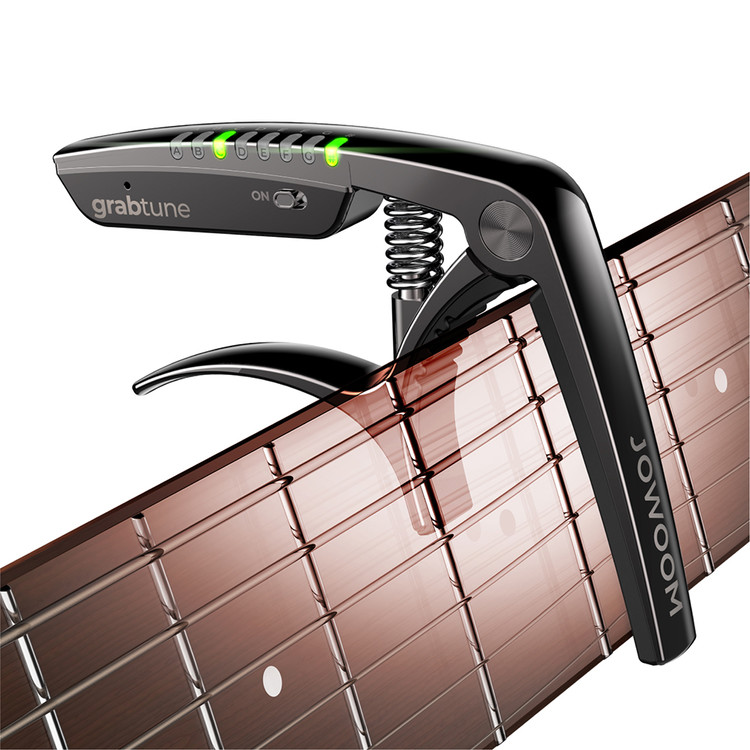 Grabtune Capo & Tuner, silber