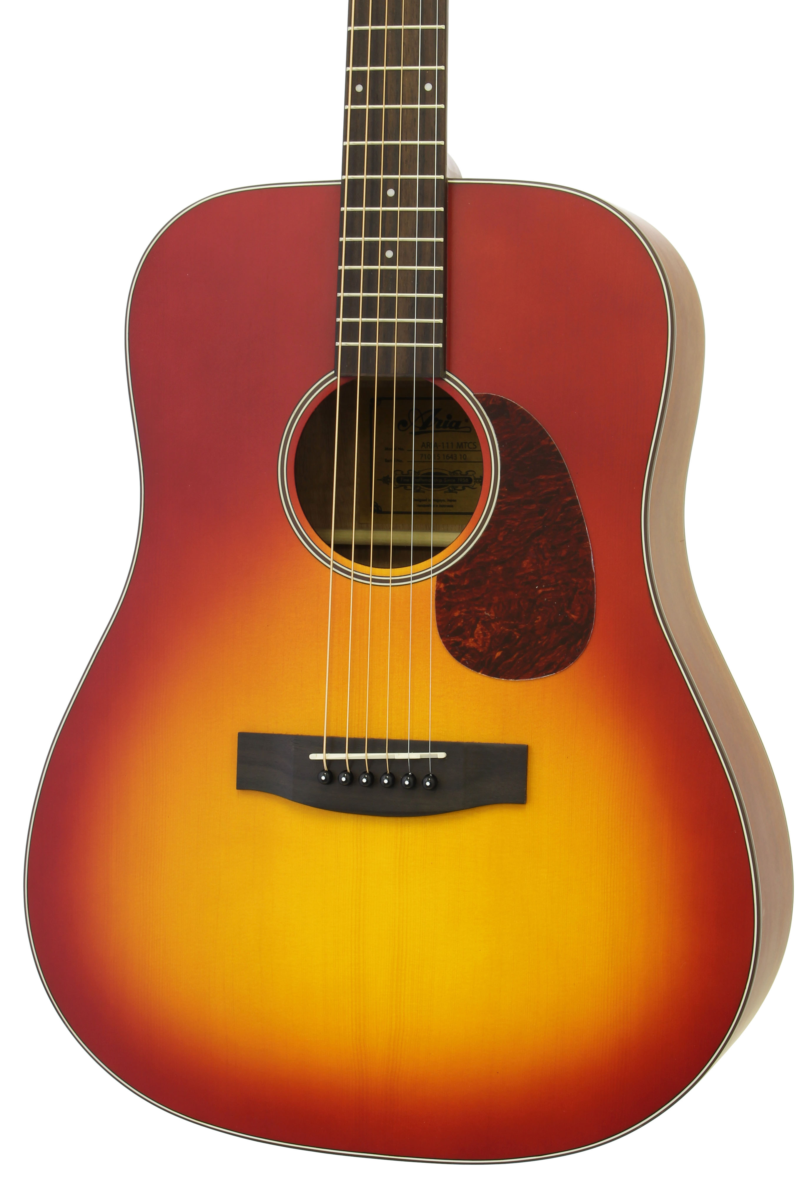 ARIA 111, cherry sunburst matte