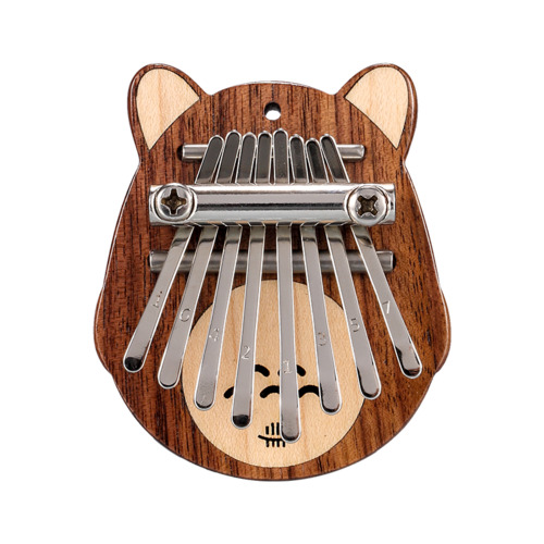 HLURU Kalimba 8 Walnut Totoro Design