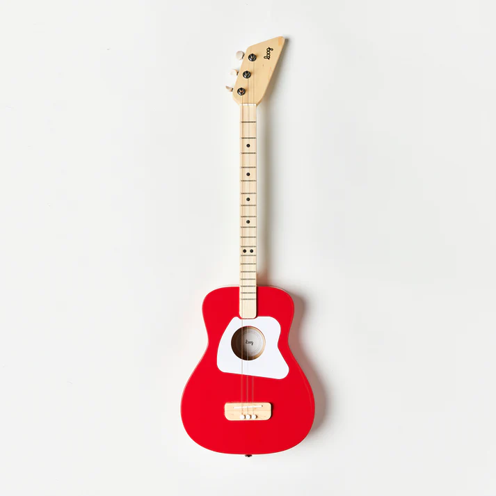 Loog PRO Acoustic Guitar - Red