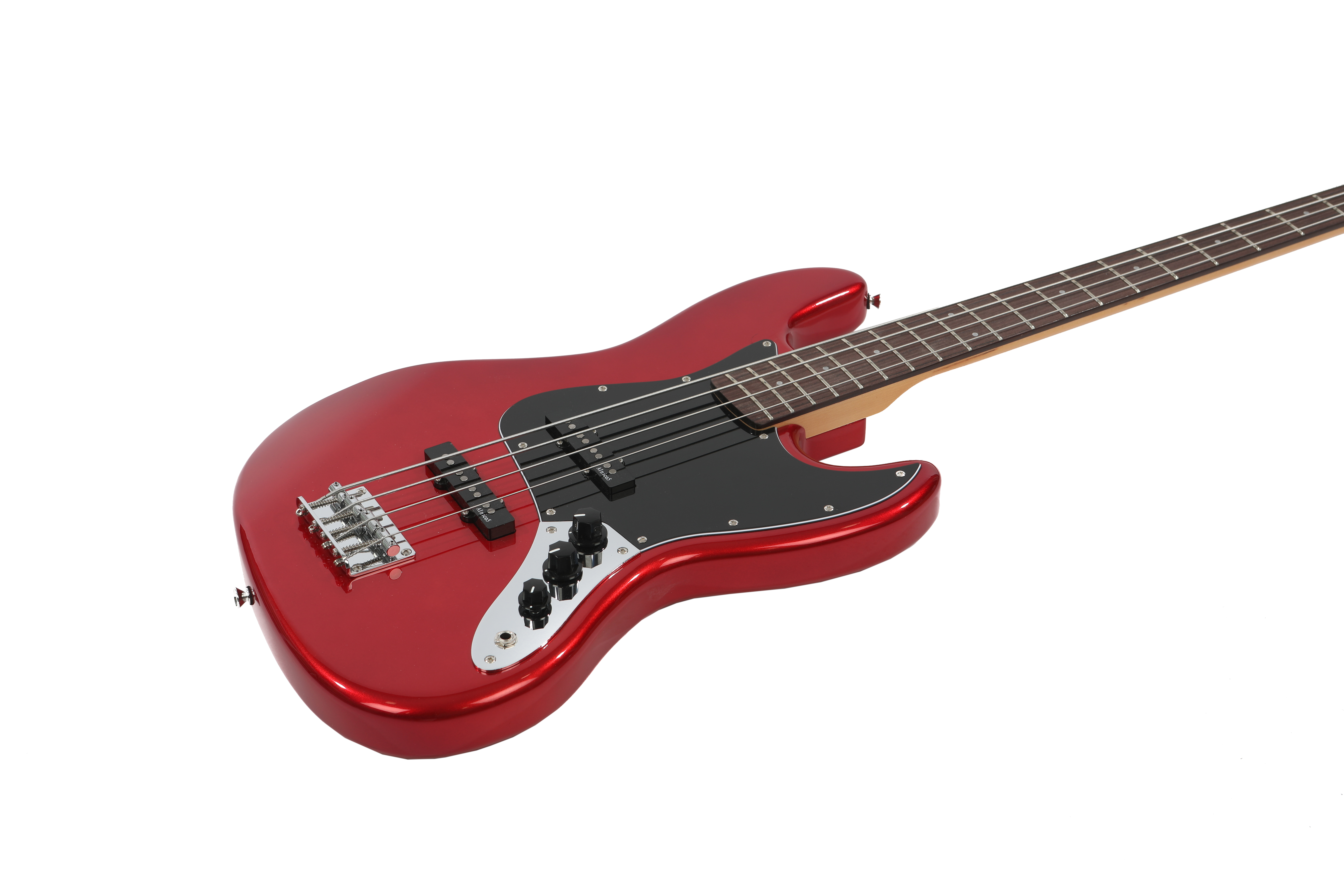 Prodipe Jazz Bass JB80, candy red