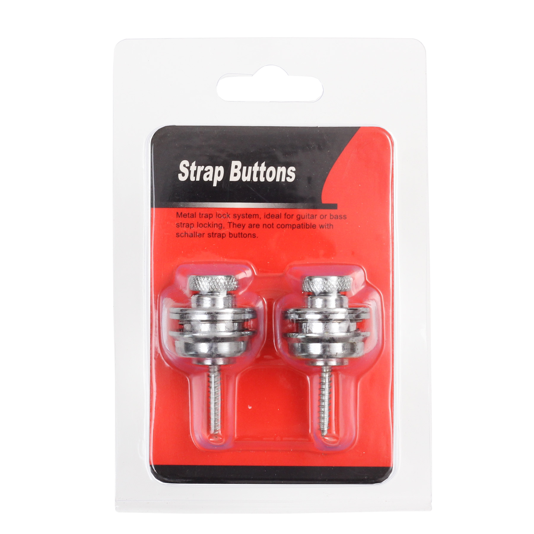 Guitar lock pins, silber Guitar lock pins, silber