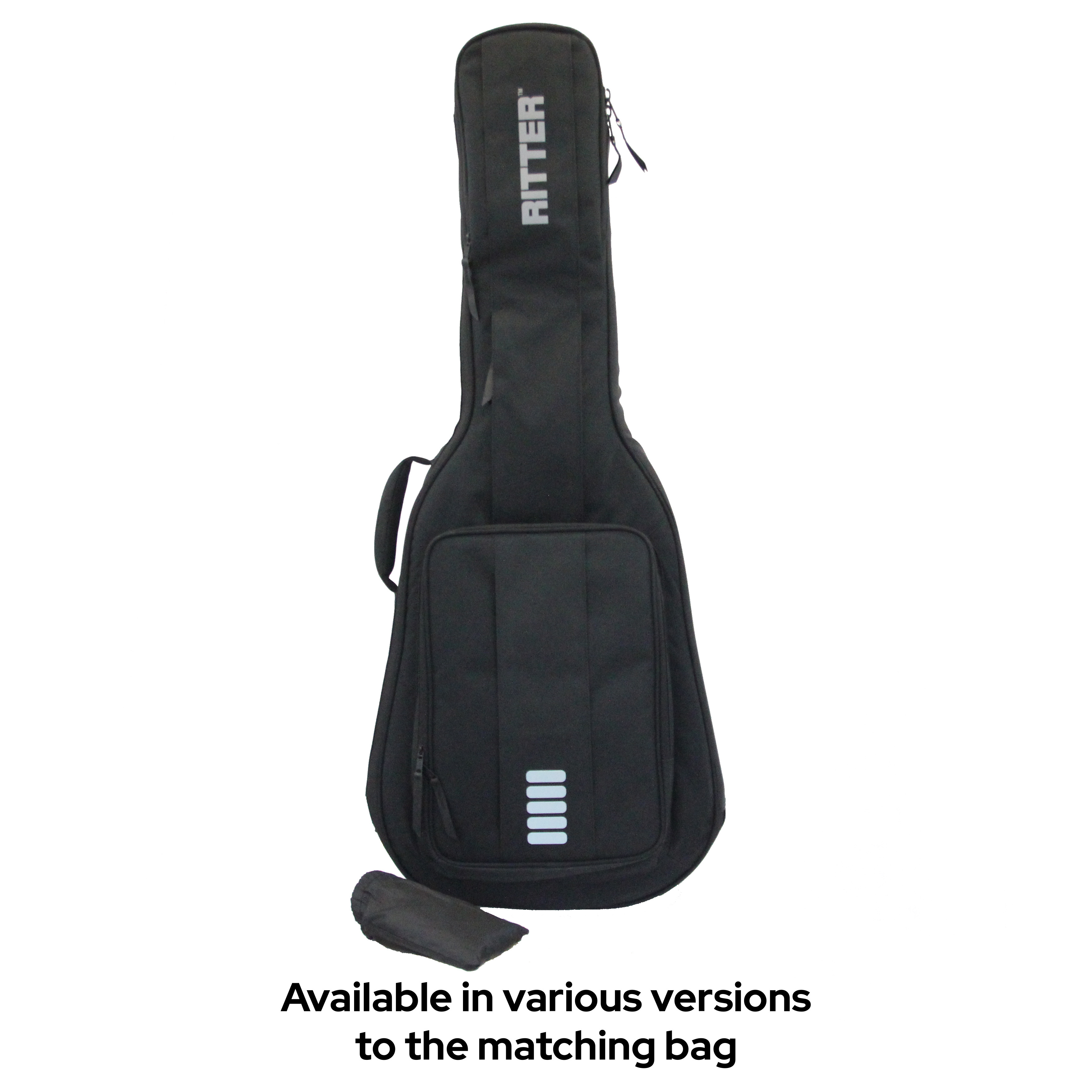 Ritter Rain Cover Double E-Bass - Black