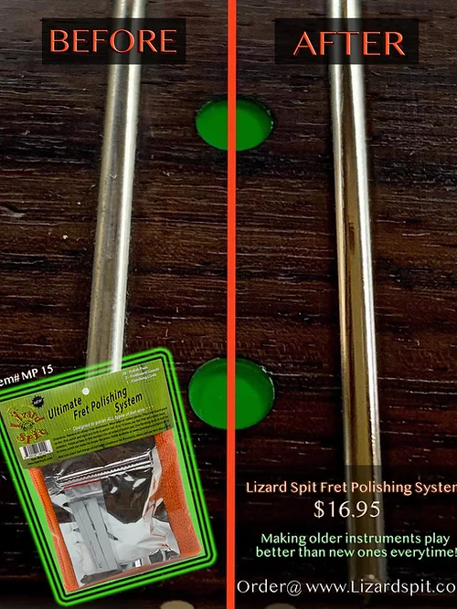 Lizard Spit Fret Polishing System Lizard Spit Fret Polishing System