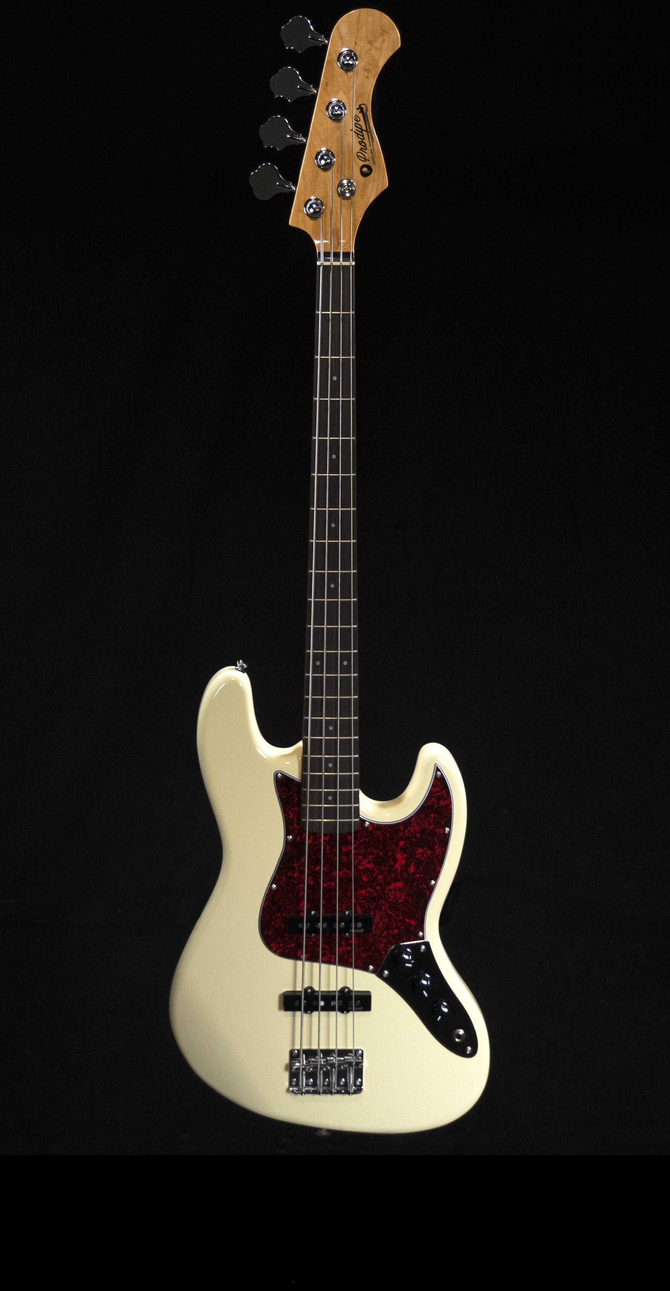 Prodipe Jazz Bass JB80 MA, vintage white Prodipe Jazz Bass JB80 MA, vintage white