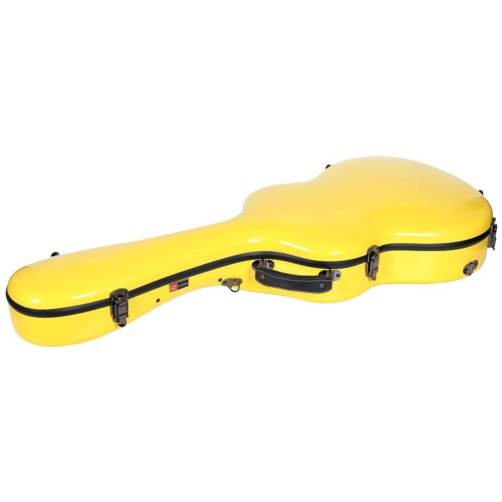 Crossrock CRF2020CBK Fiberglass Konzertgitarre, yellow