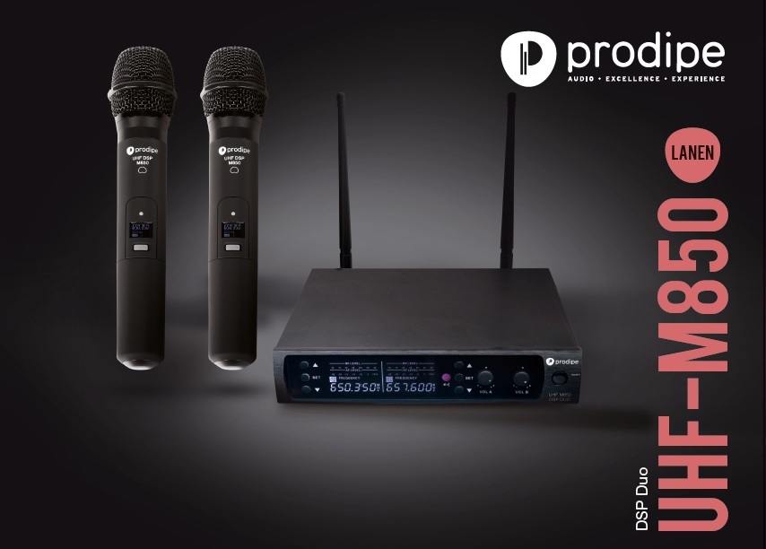 Prodipe Audio UHF M850 DSP Duo