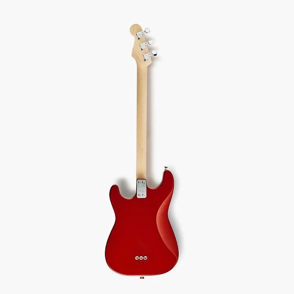 Fender X Loog Stratocaster Electric Guitar, candy apple red