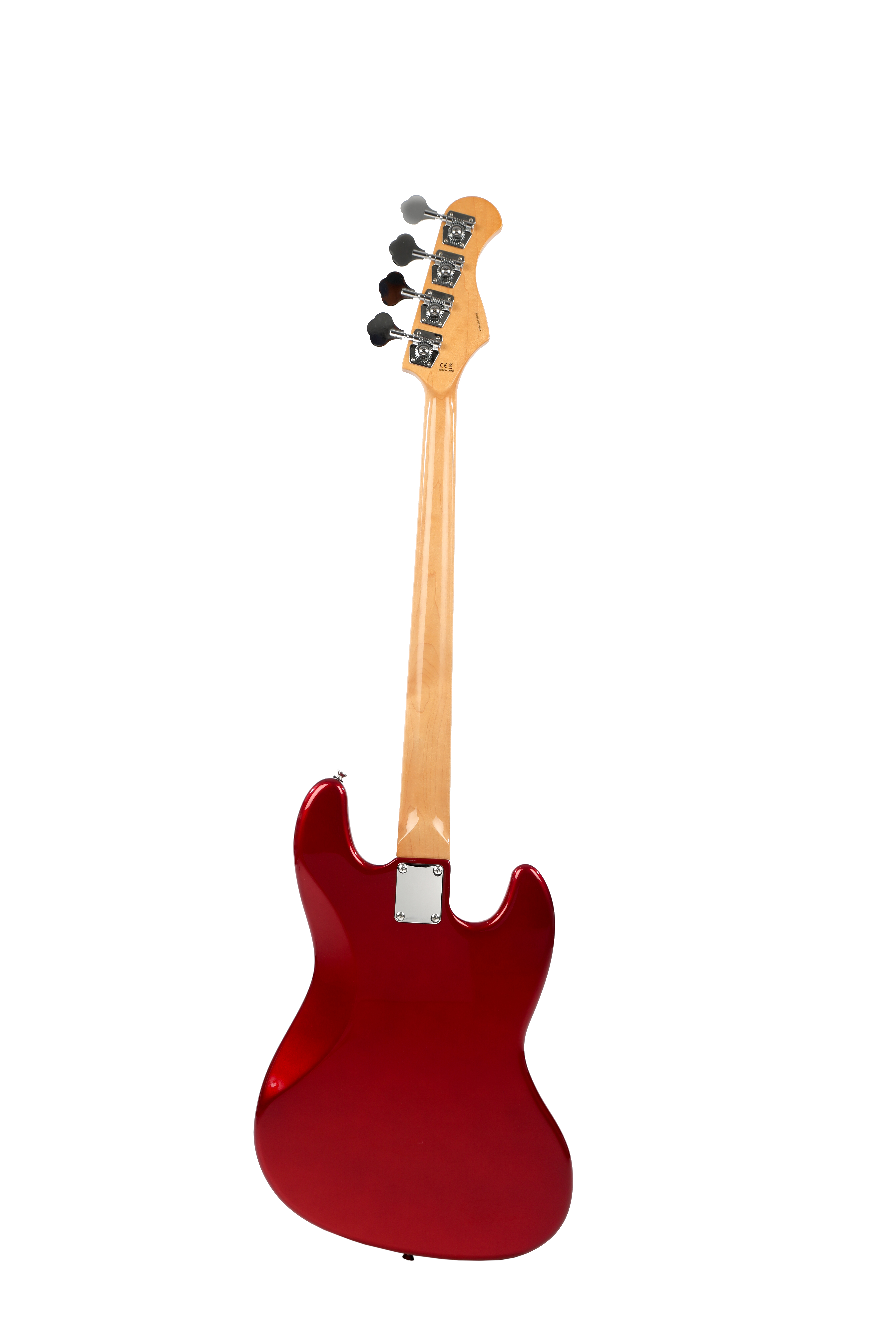 Prodipe Jazz Bass JB80 linkshand, candy red