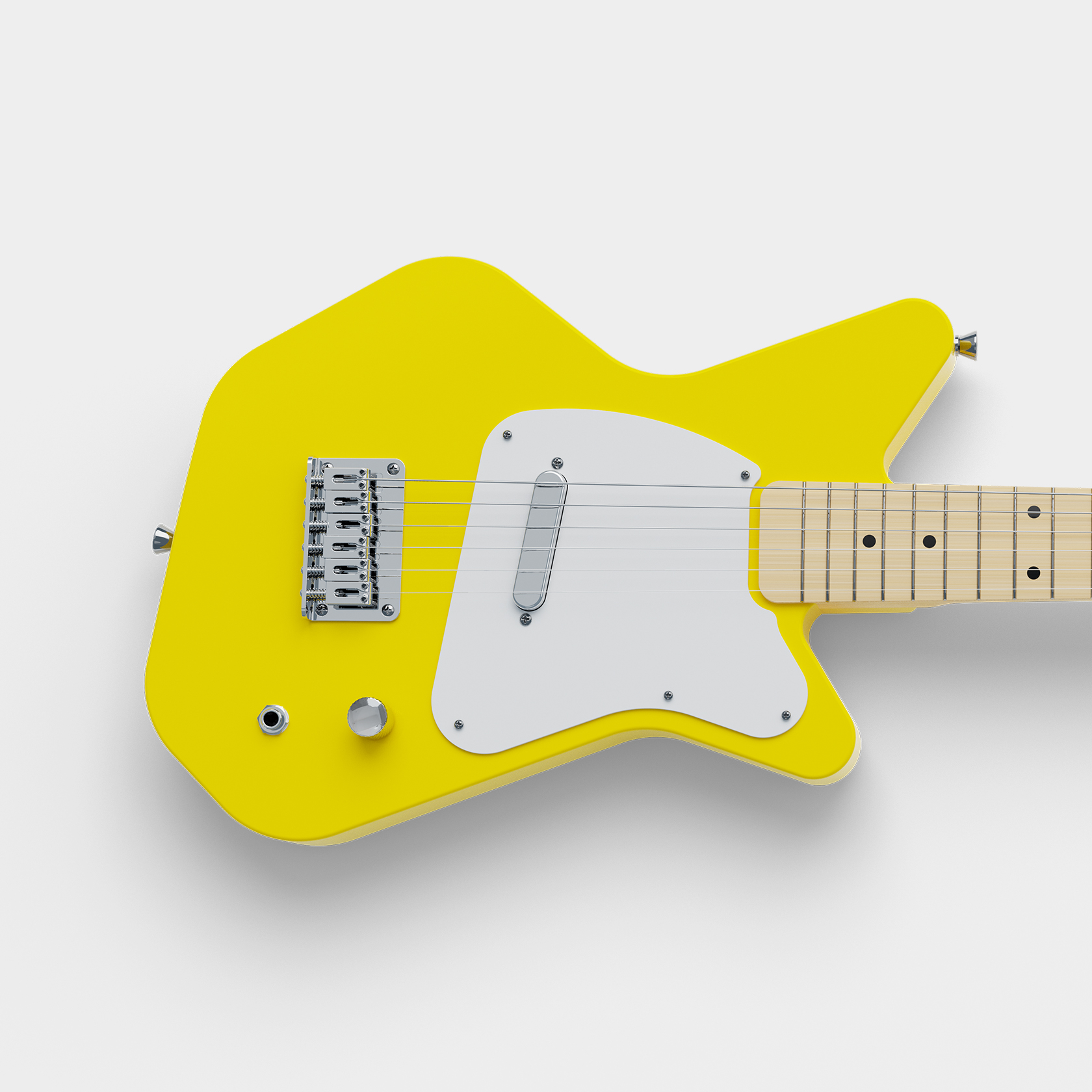 Loog Pro Electric Guitars VI - Yellow Loog Pro Electric Guitars VI - Yellow