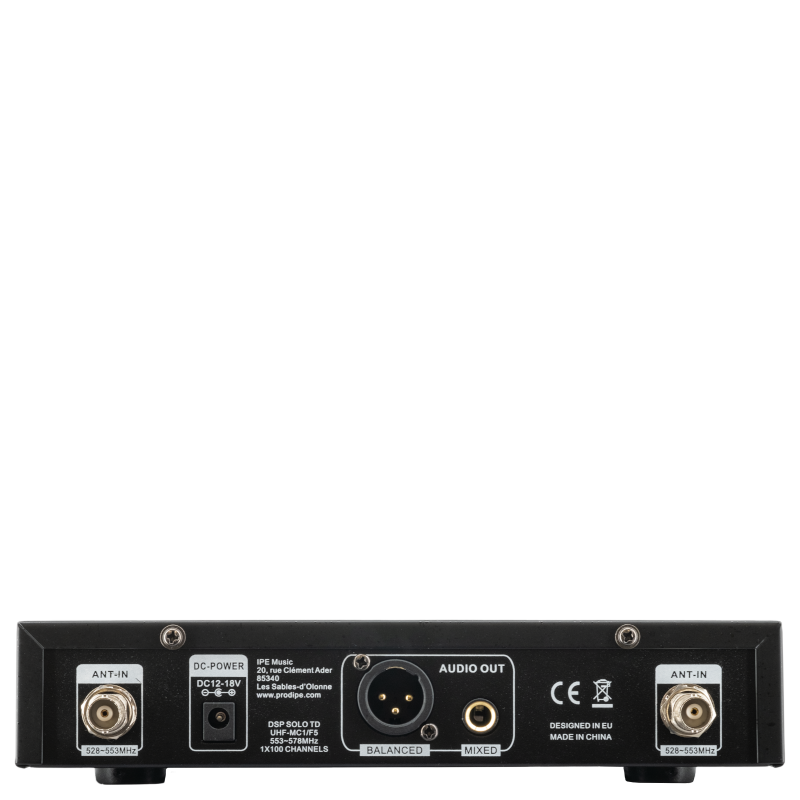 Prodipe Audio UHF MC1 Solo TD Prodipe Audio UHF MC1 Solo TD