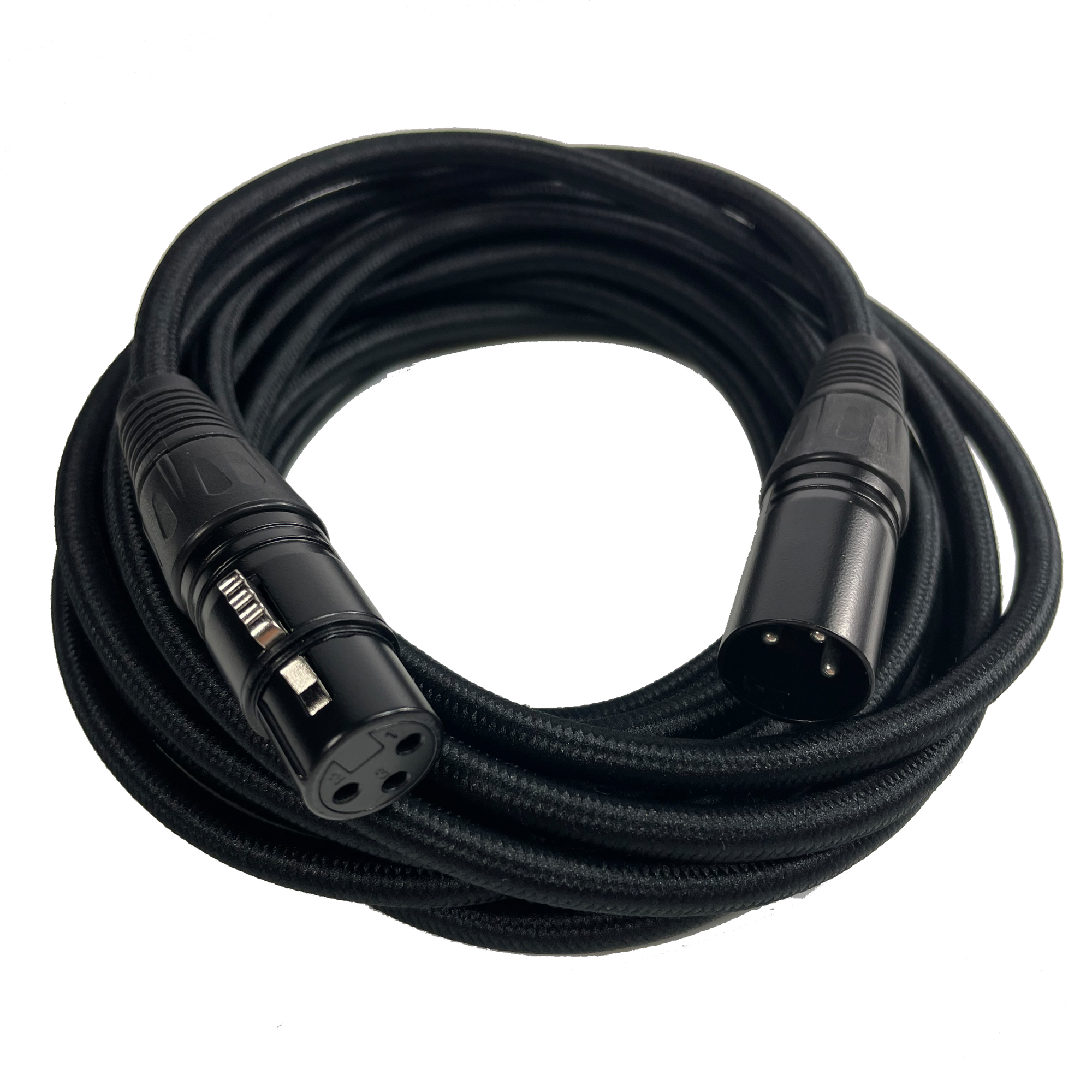AMD Mikrofonkabel - 5 Meter, Stoffkabel