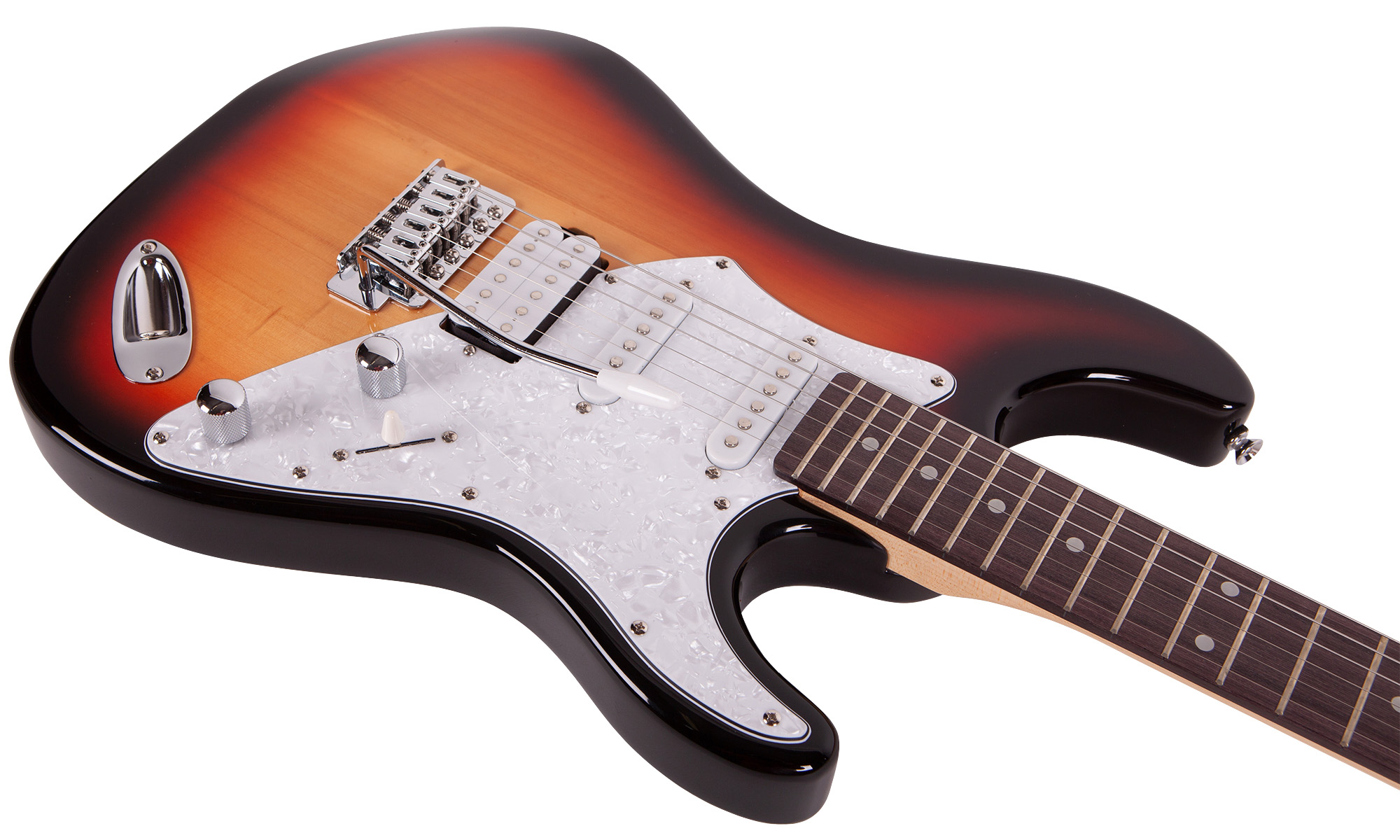 Aria 714 STD, 3 tone sunburst