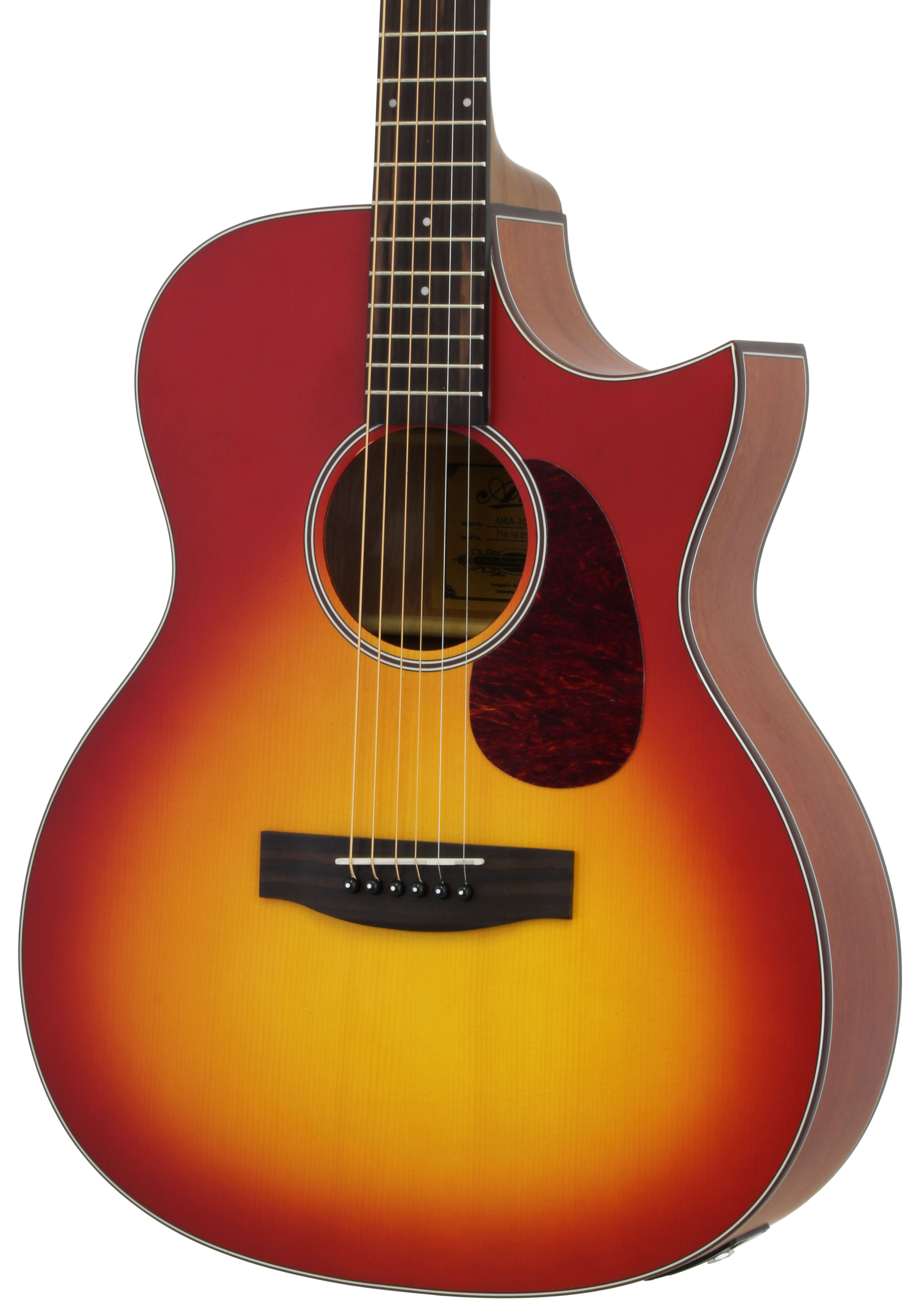 ARIA 101 CE, cherry sunburst matte