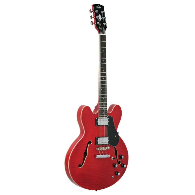 Prodipe Guitars Hollow Body HB85, cherry burst Prodipe Guitars Hollow Body HB85, cherry burst