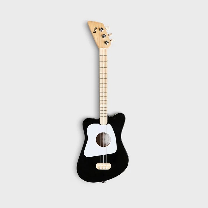 Loog  Mini Acoustic Guitars, Lefthand black
