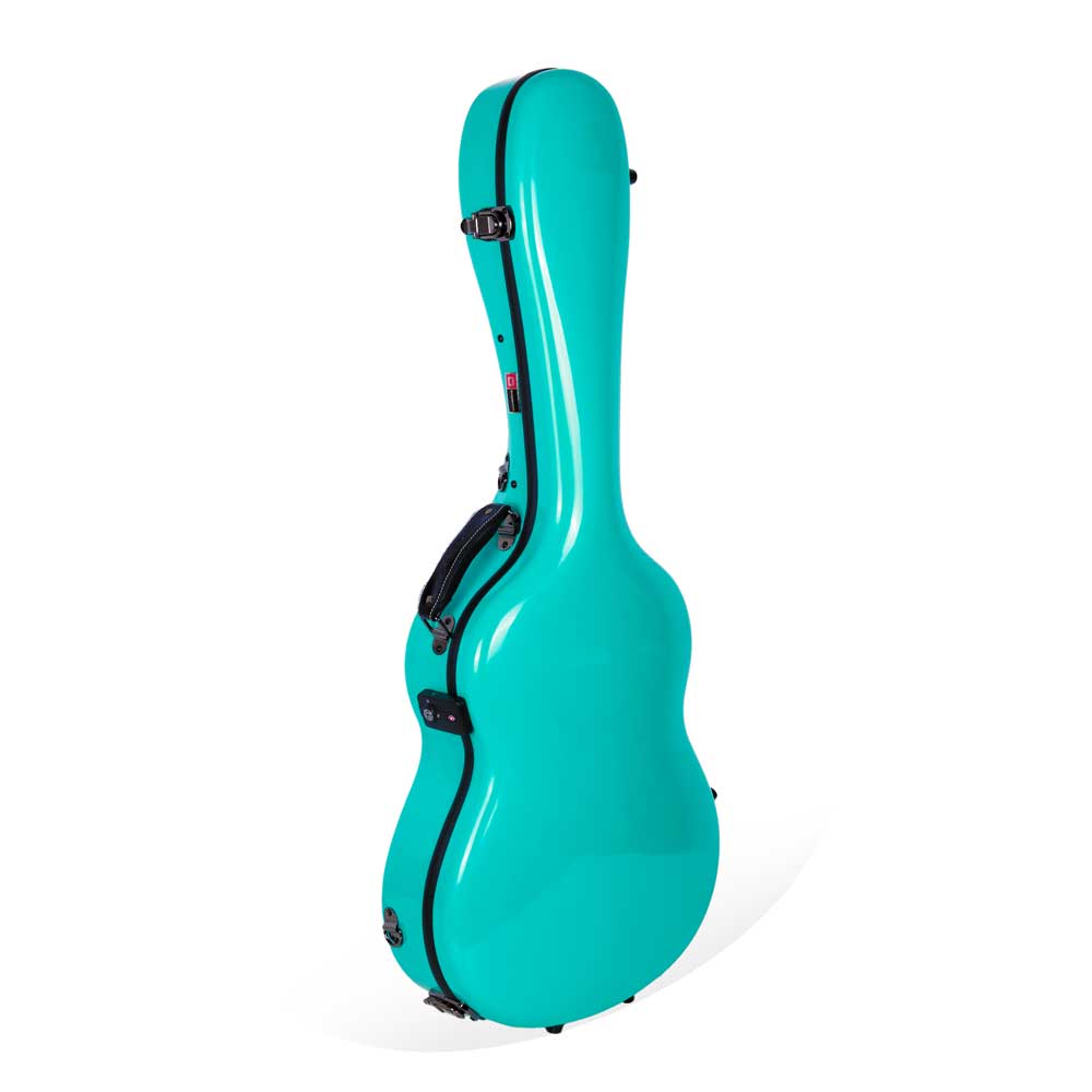 Crossrock CRF2020C Fiberglass Konzertgitarre, mint blue