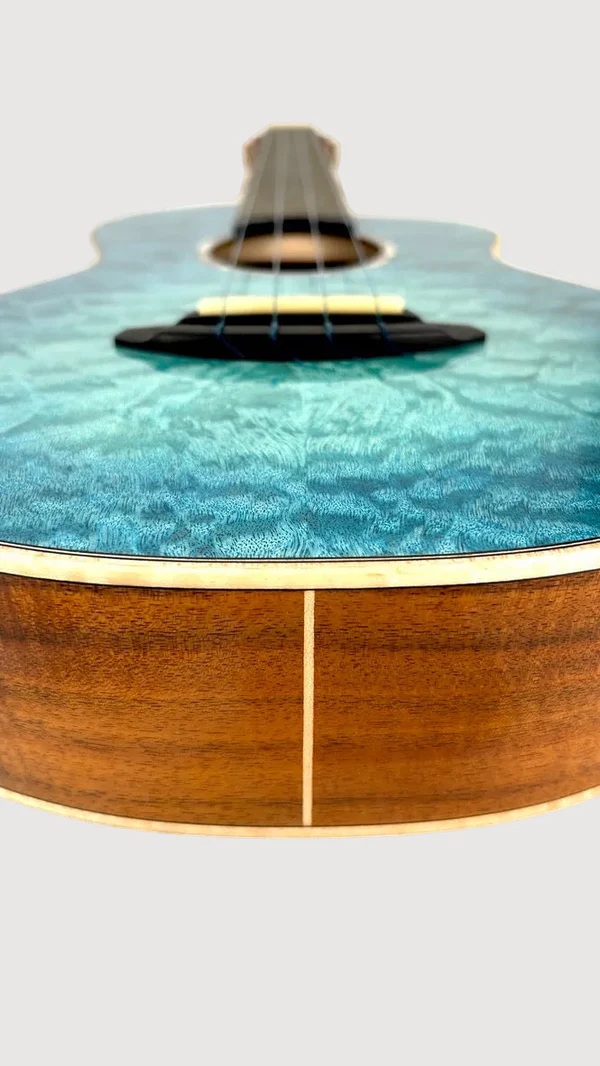 aNueNue UT188MB Feather Series – Premium Tenor Ukulele mit Double-Top und 5A Taiwan Koa