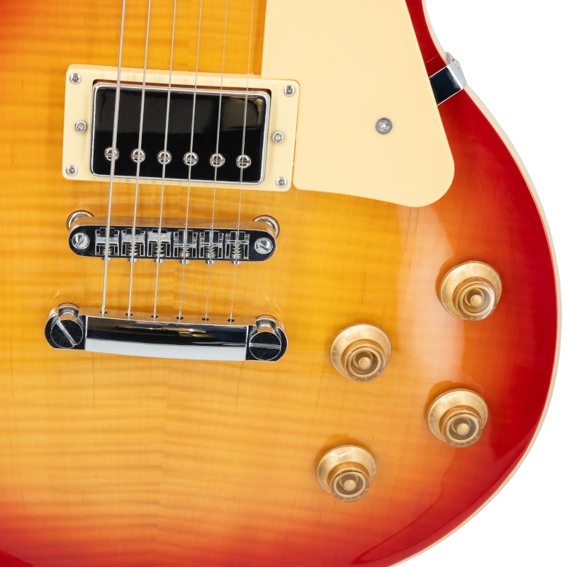 Prodipe Guitars LP 300, red burst Prodipe Guitars LP 300, red burst
