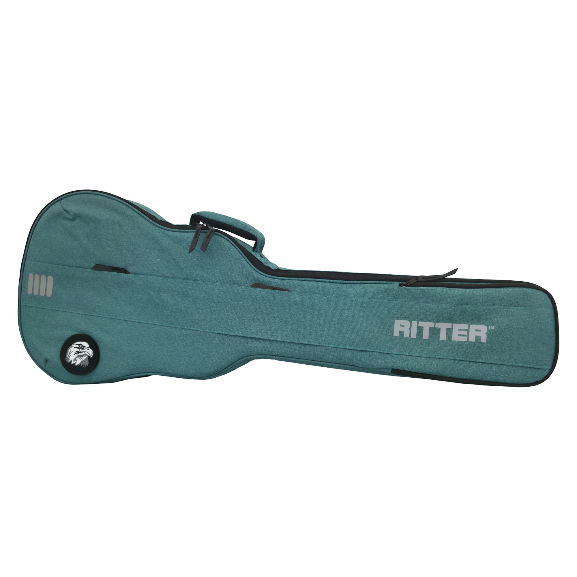 Ritter Gigbag Bern 335 Guitar, Aqua Green