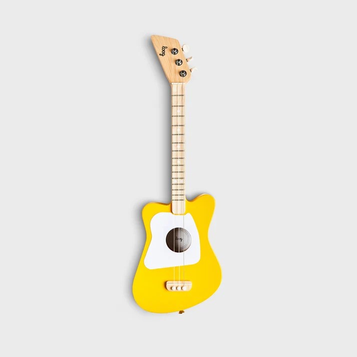 Loog  Mini Acoustic Guitars, Lefthand yellow