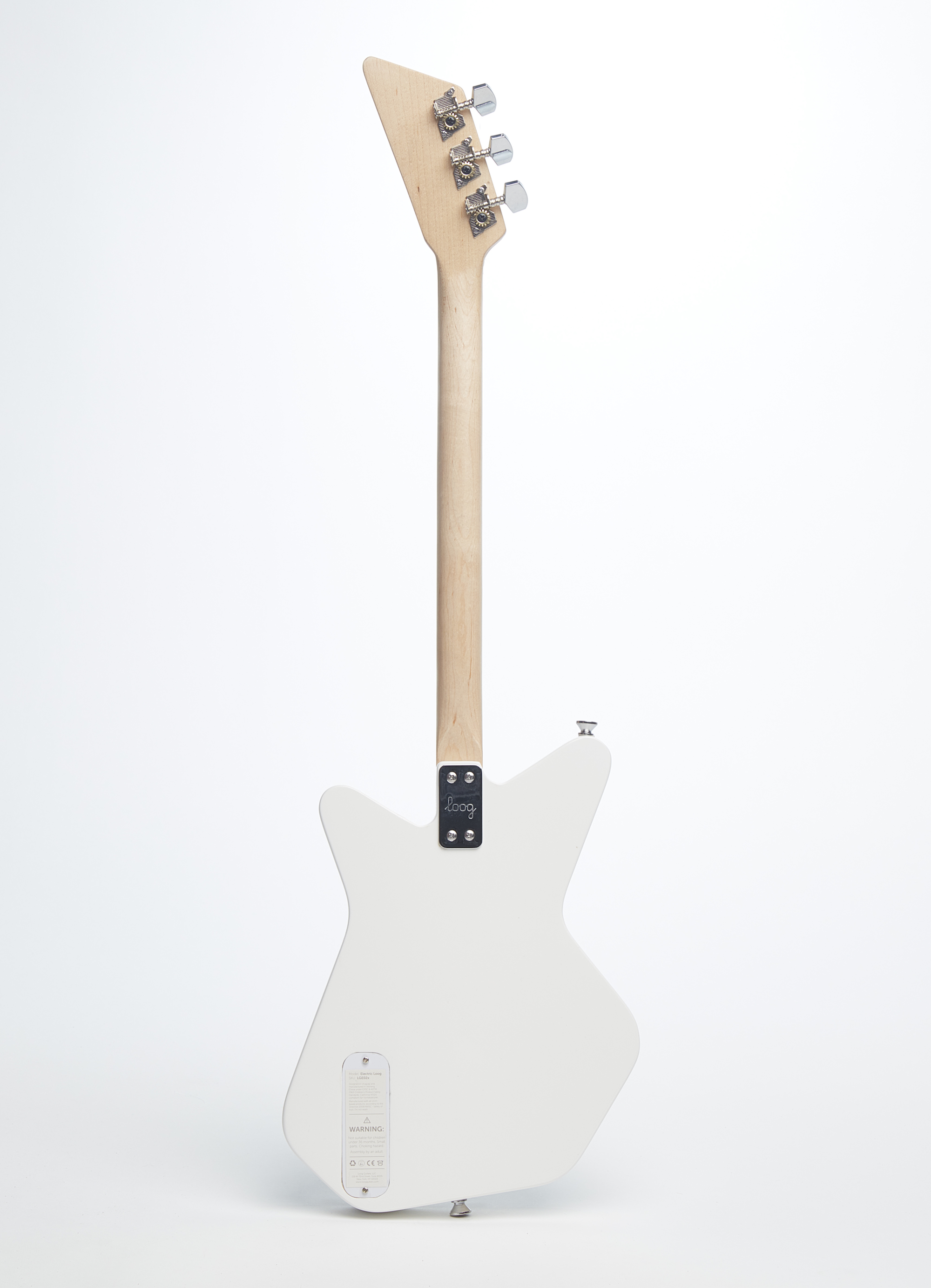 Loog Pro Electric Guitars - White