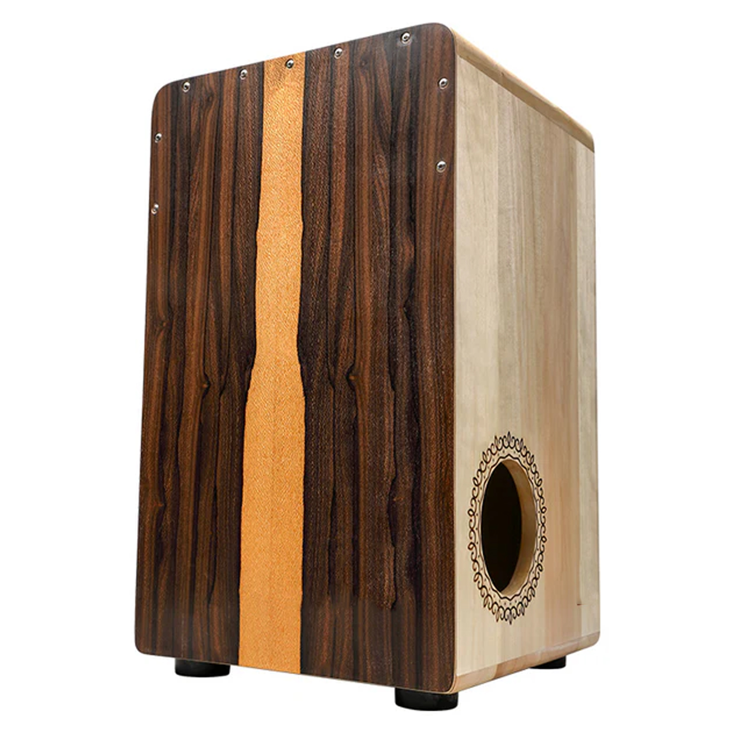 U-Turn Cajon 49 – Premium Cajon Cajon Ziricote mit Side Soundhole