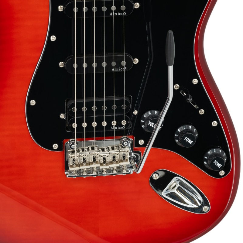 Prodipe Strat ST93, alder trans red Prodipe Strat ST93, alder trans red