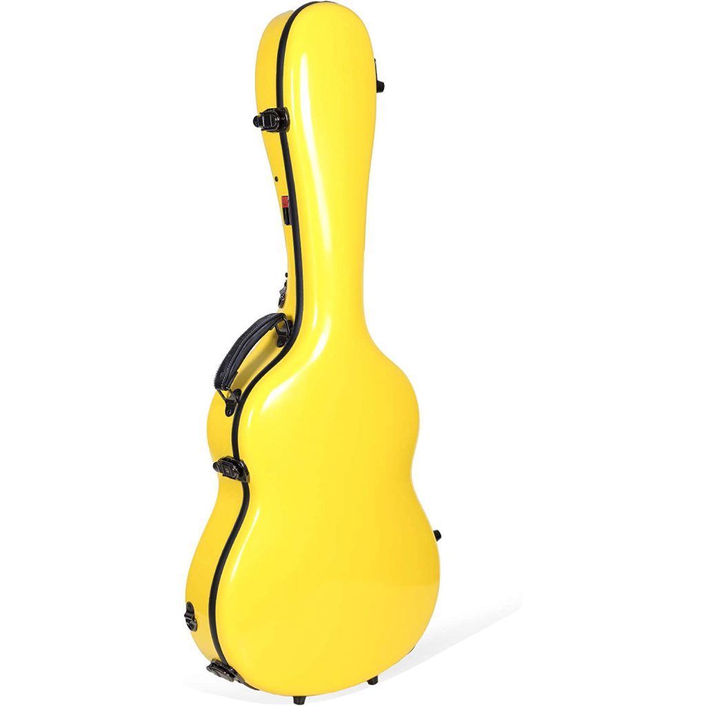 Crossrock CRF2020CBK Fiberglass Konzertgitarre, yellow