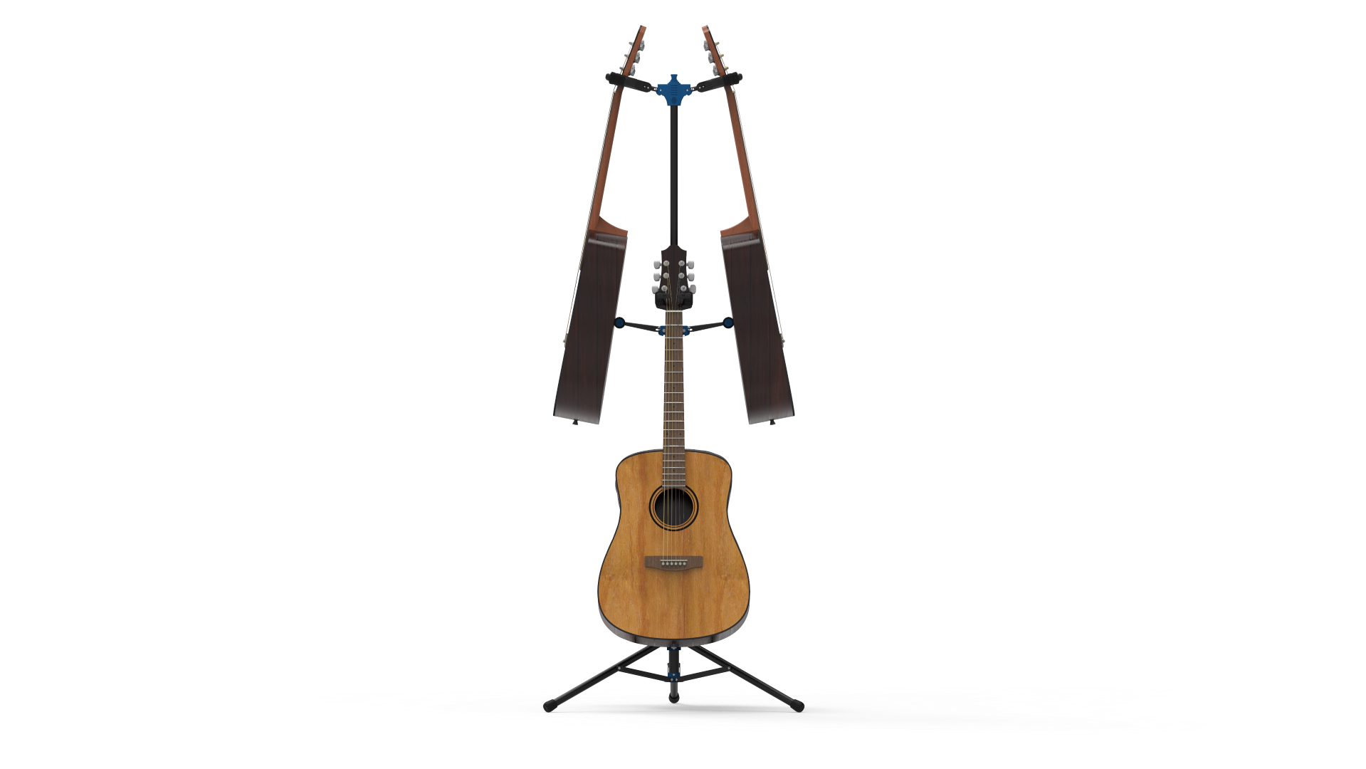 Galux Gitarrenständer für 4 Gitarren GS-214