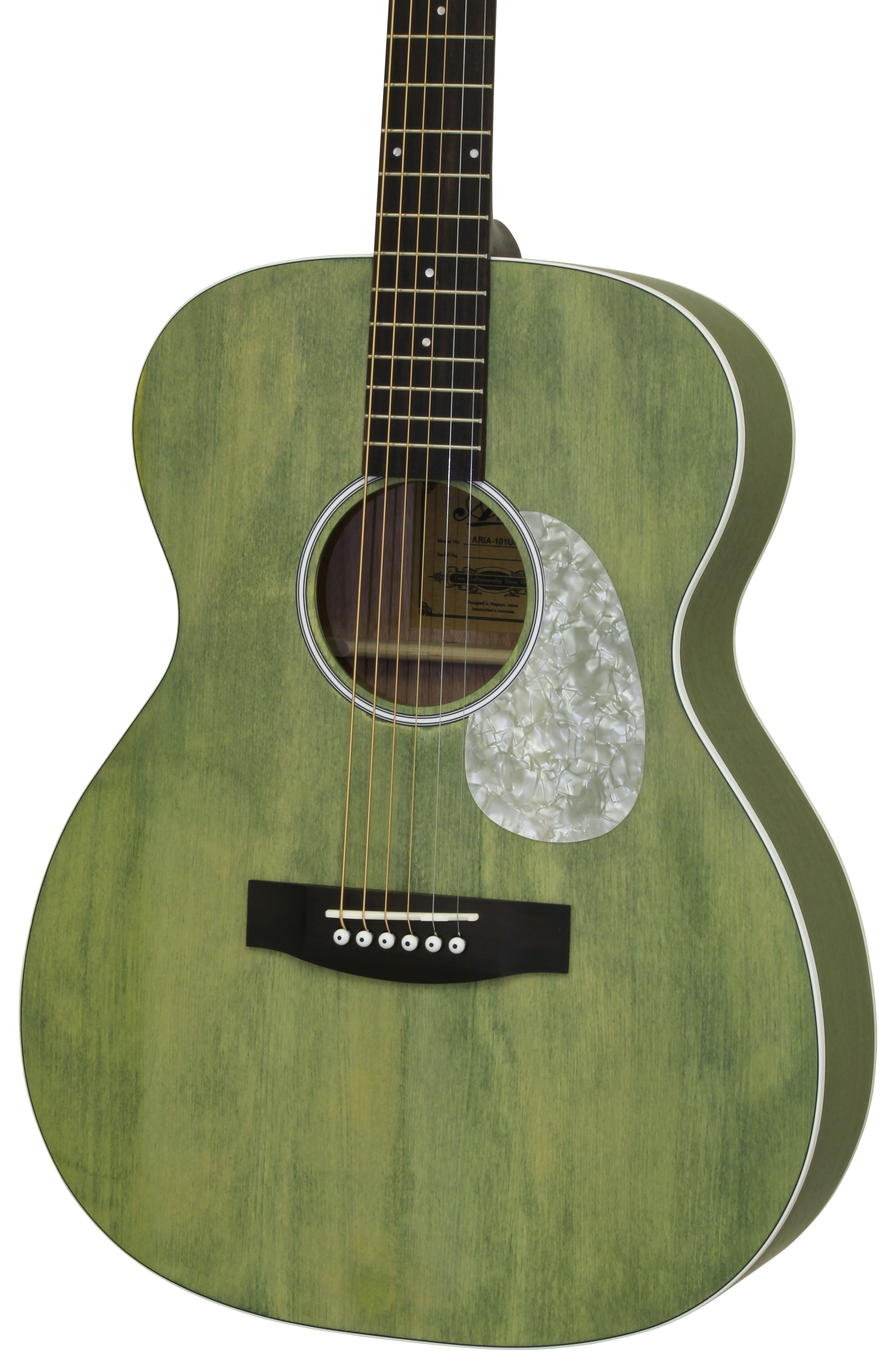 ARIA 101 Urban Player, stained green