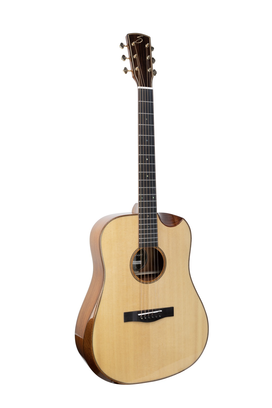 Shape Akustikgitarre Dreadnought 417 HG-SCEB, vollmassiv   