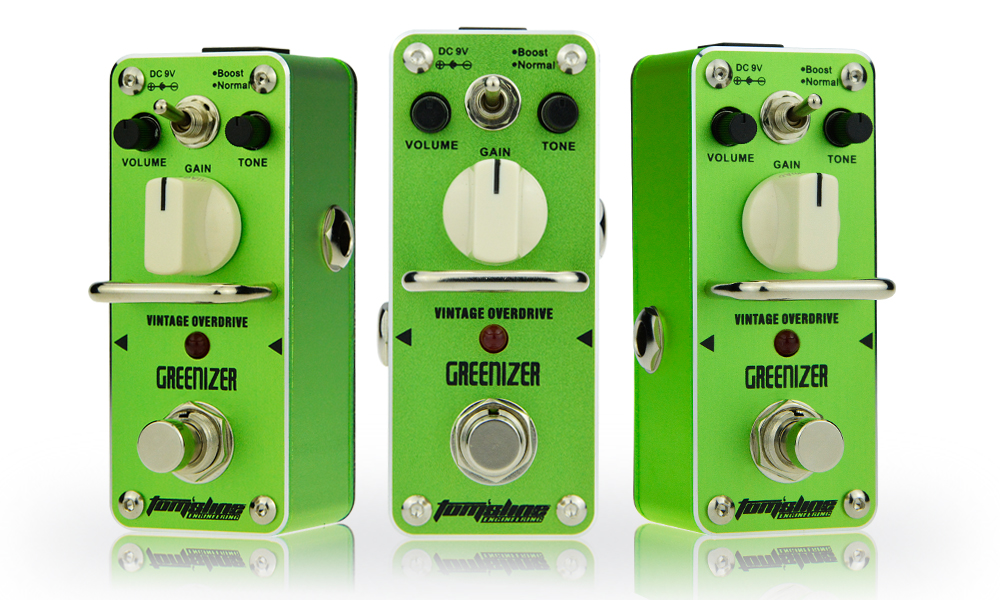 Tomsline Pedal AGR 3 - Greenizer Vintage tube-like Overdrive