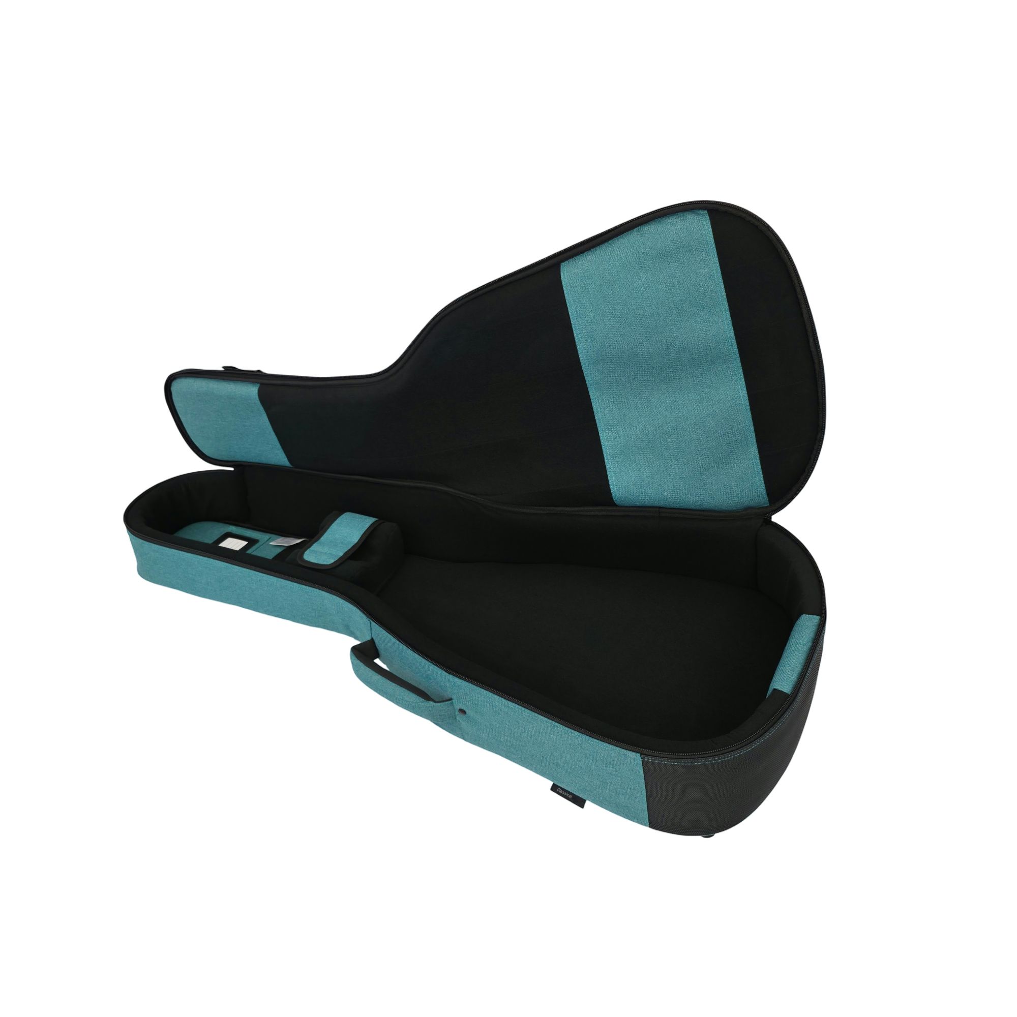 Ritter Gigbag Bern Classical 3/4 Guitar, Aqua Green
