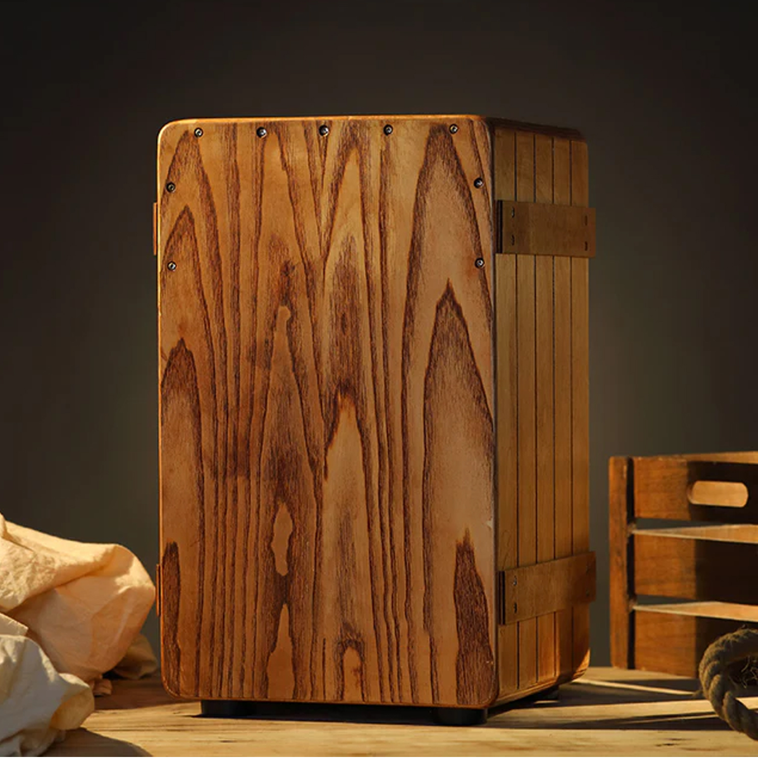 U-Turn Cajon 48 – Esche und Birke / Stain Natural