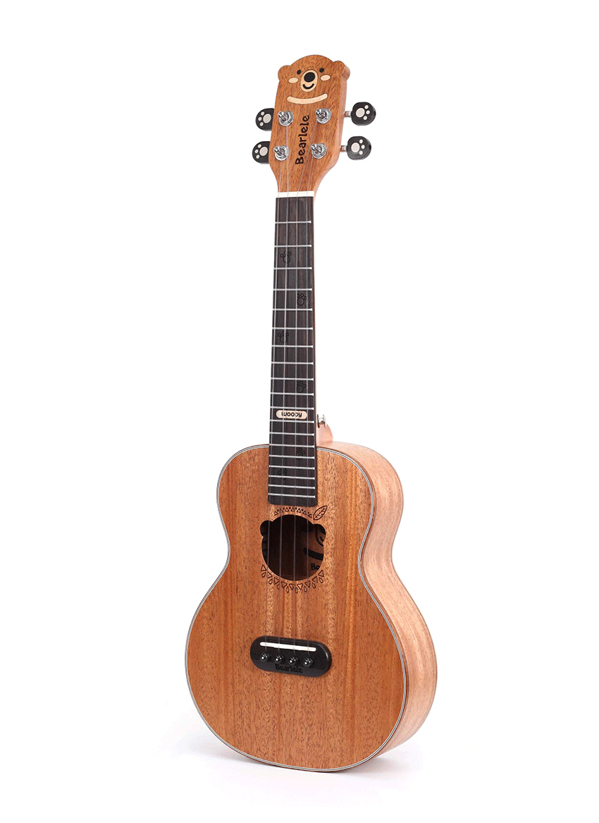 Bearlele Woody - Konzert Ukulele inkl. stabilem Gigbag