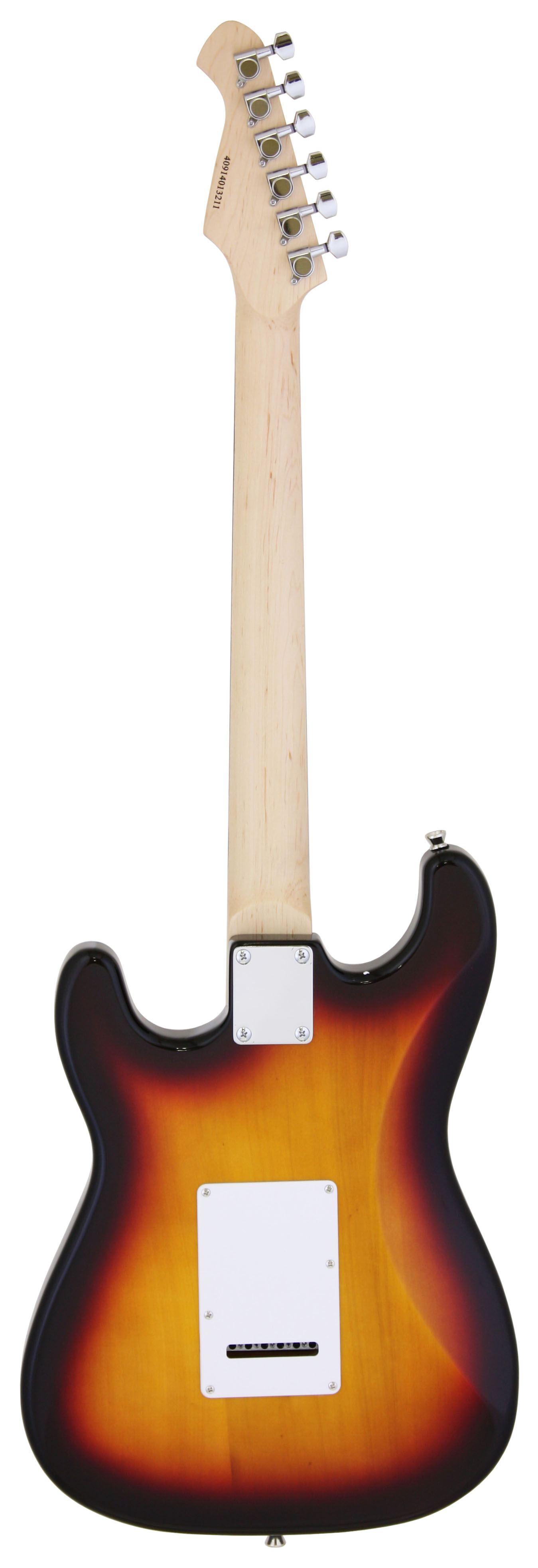stg004_3ts_back_2016 Aria STG 004, 3 tone sunburst