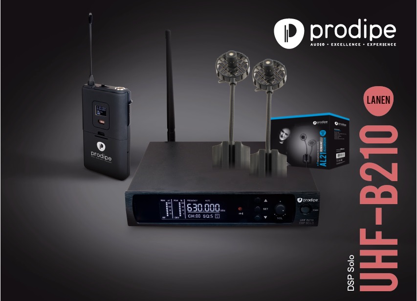 Prodipe Audio UHF DSP AL21, pack solo