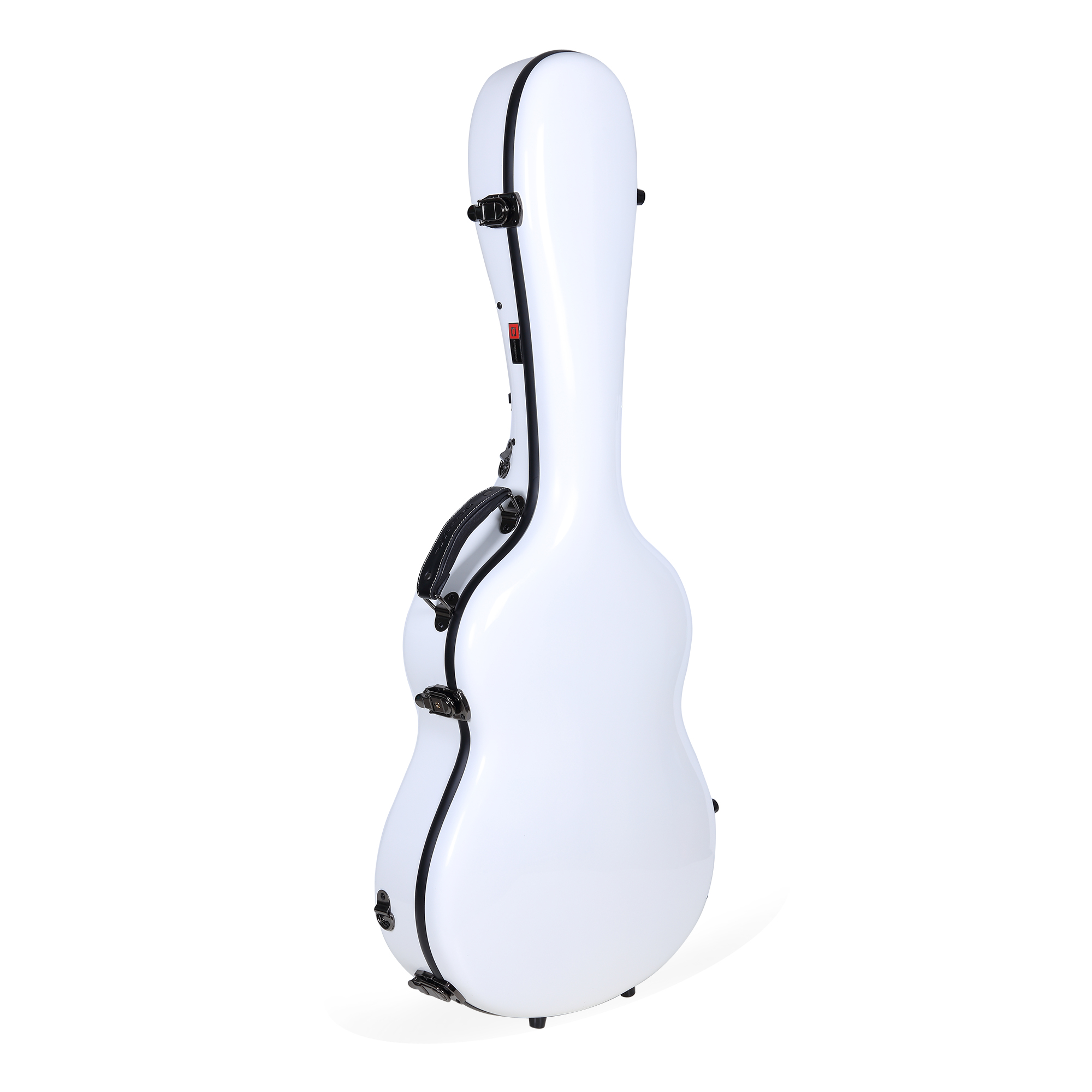 Crossrock CRF2021C Fiberglass Konzertgitarre, white
