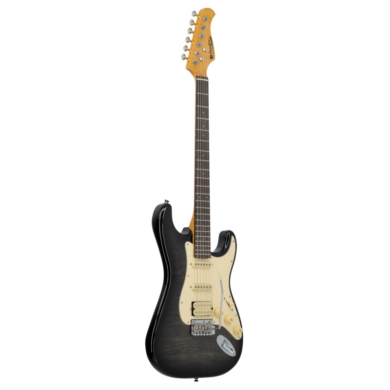 Prodipe Strat ST93, alder trans black Prodipe Strat ST93, alder trans black