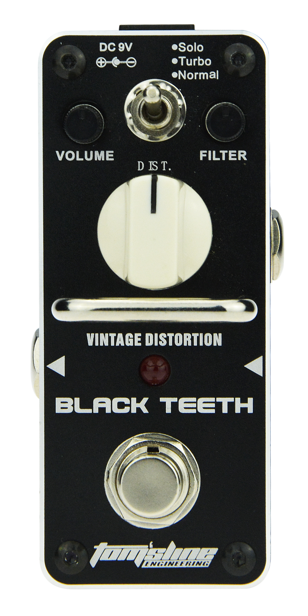 Tomsline Pedal ABT 3 - Black Teeth Vintage Distortion