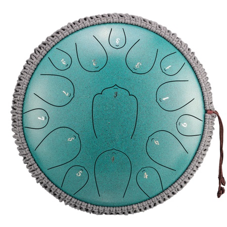 U-Turn Steel Tongue Drum 14" 15 Töne - TQBL