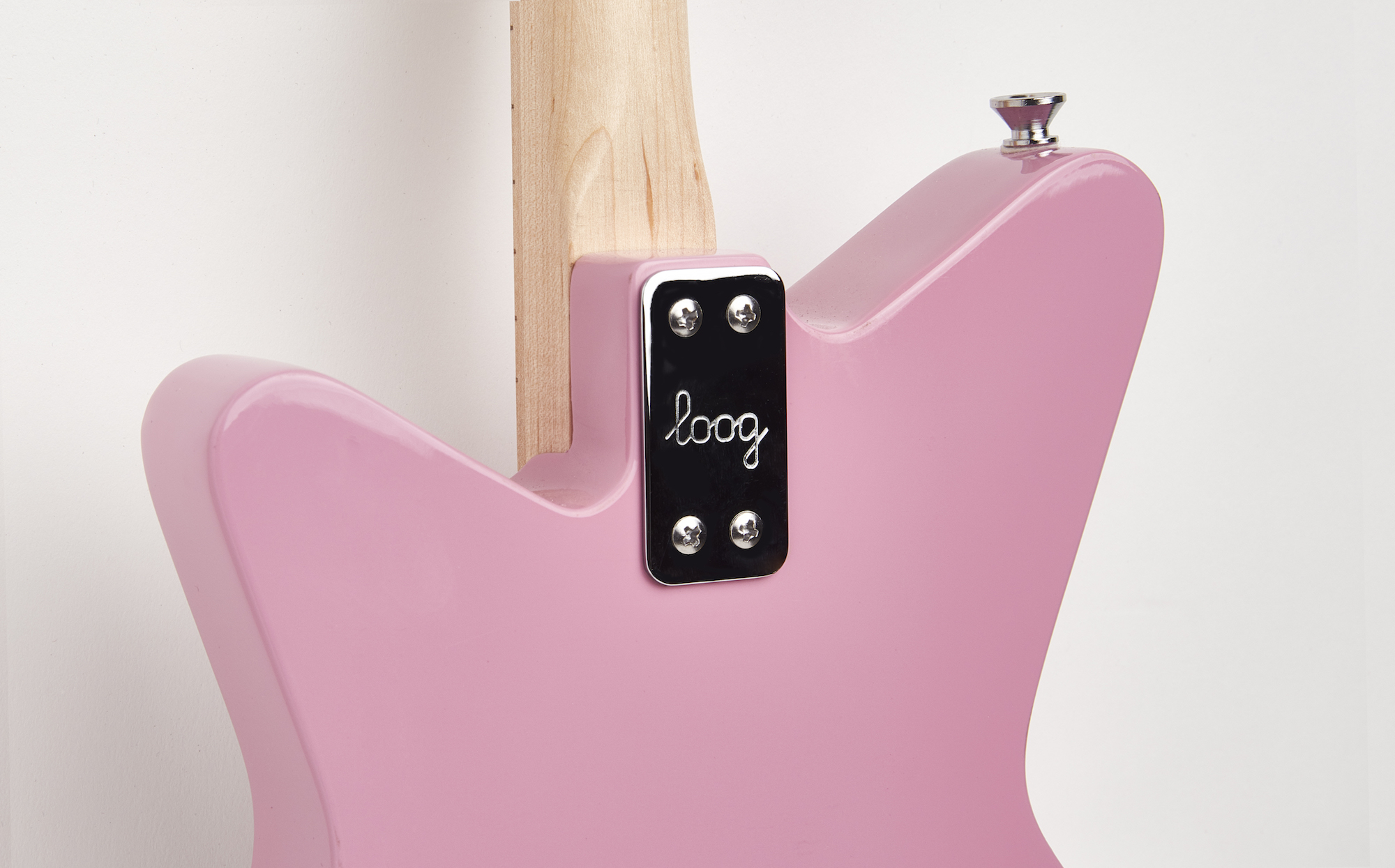 20170211_LoogGuitars6882 Loog Pro Electric Guitars - Pink