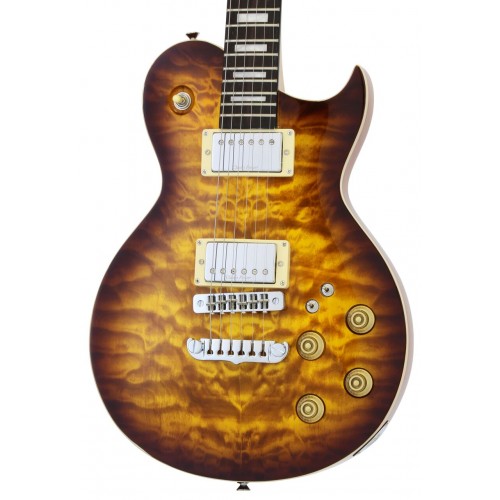 Aria PE 480, brown sunburst seethrough