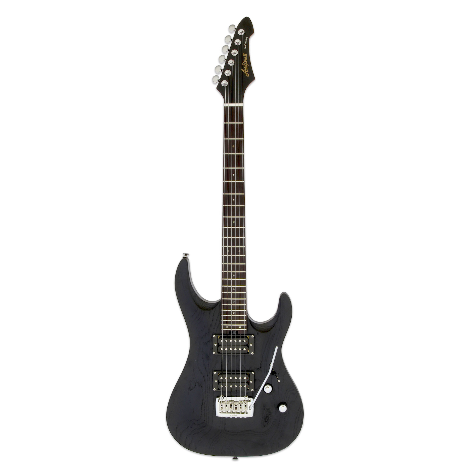 Aria MAC DLX, stained black